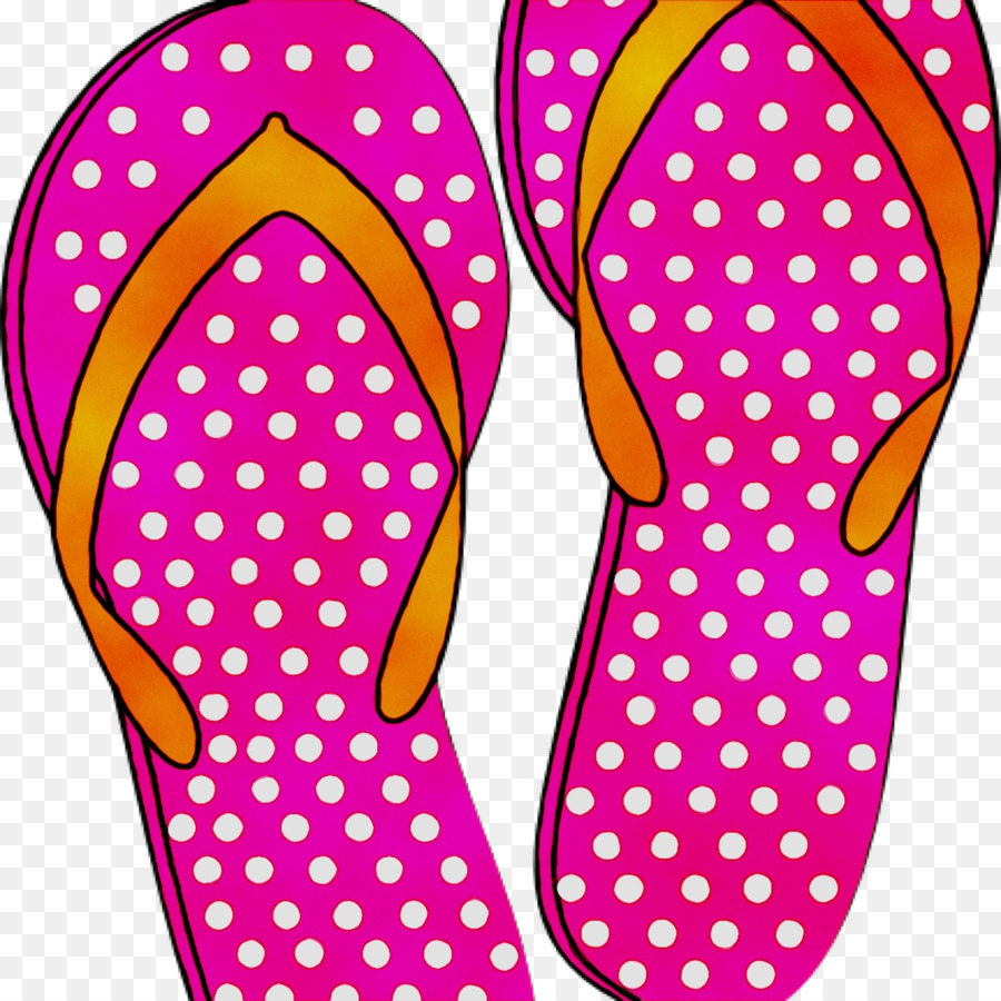 Sandal Jepit，Polkadot PNG