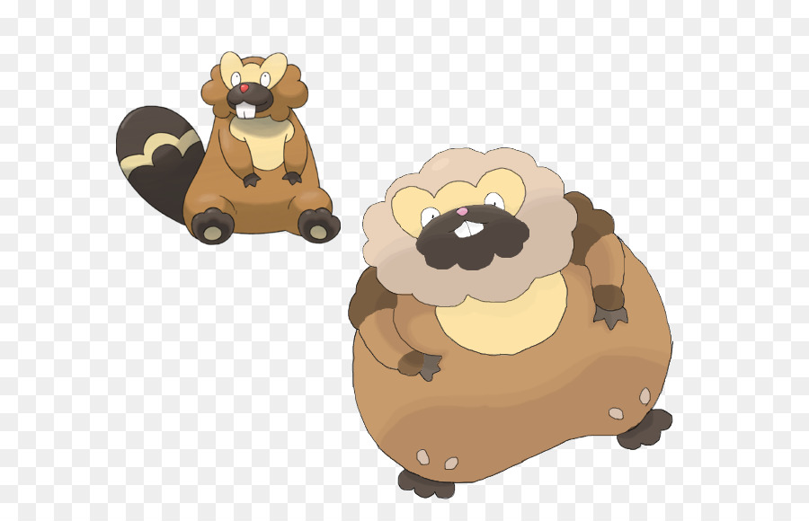 Bibarel，Bidoof PNG