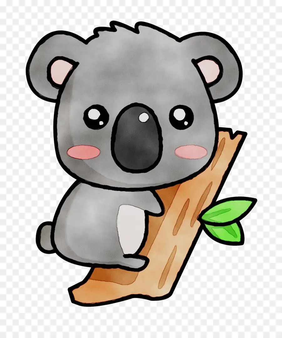 Koala Yang Lucu，Pohon PNG