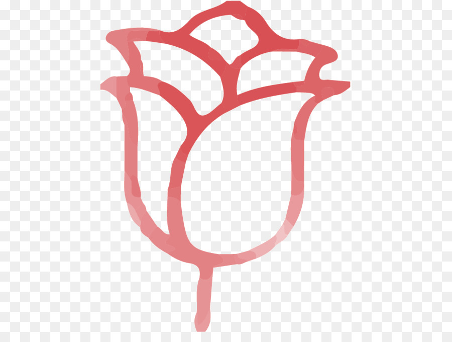 Pink M，Garis PNG