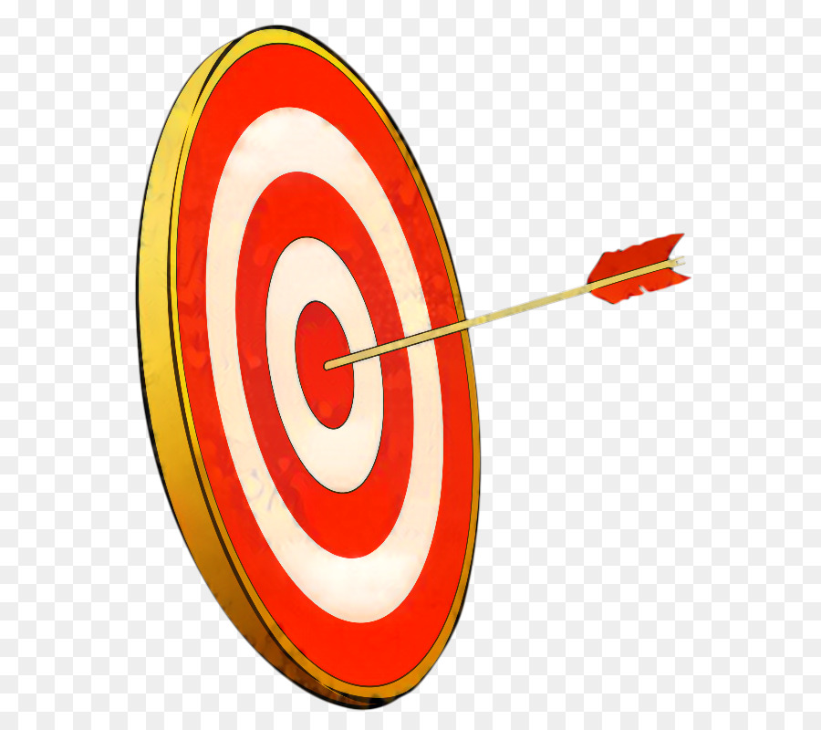 Bullseye Target Penembakan Busur Dan Anak Panah gambar png