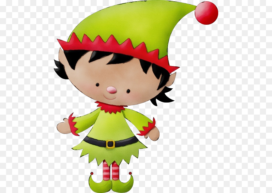 Natal Elf，Ornamen Natal PNG