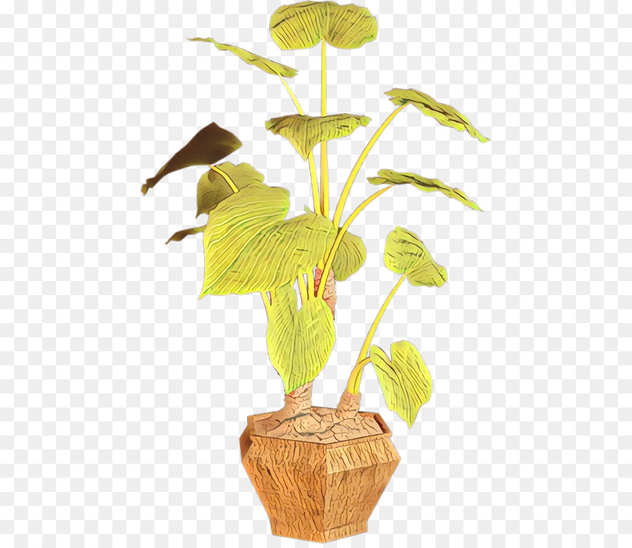 Daun，Pot Bunga PNG