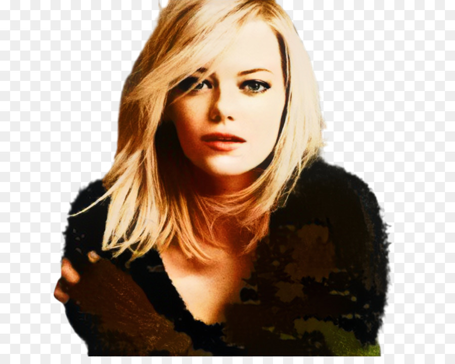 Emma Stone，Rambut Pirang PNG