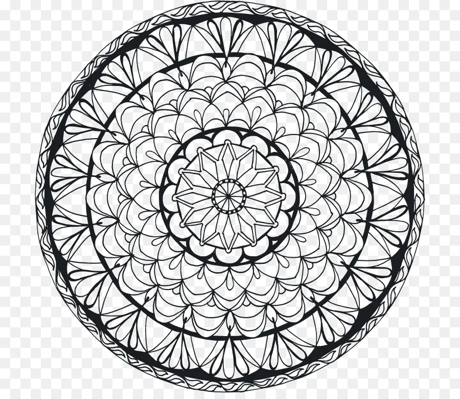 Mandala，Desain PNG