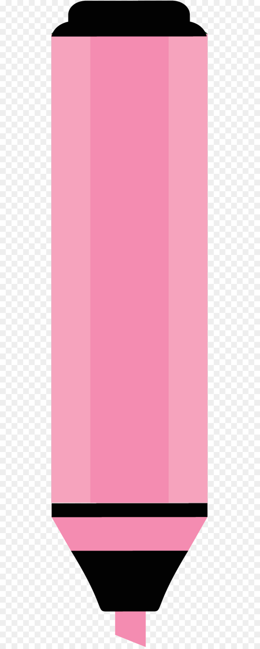 Pink M，Garis PNG