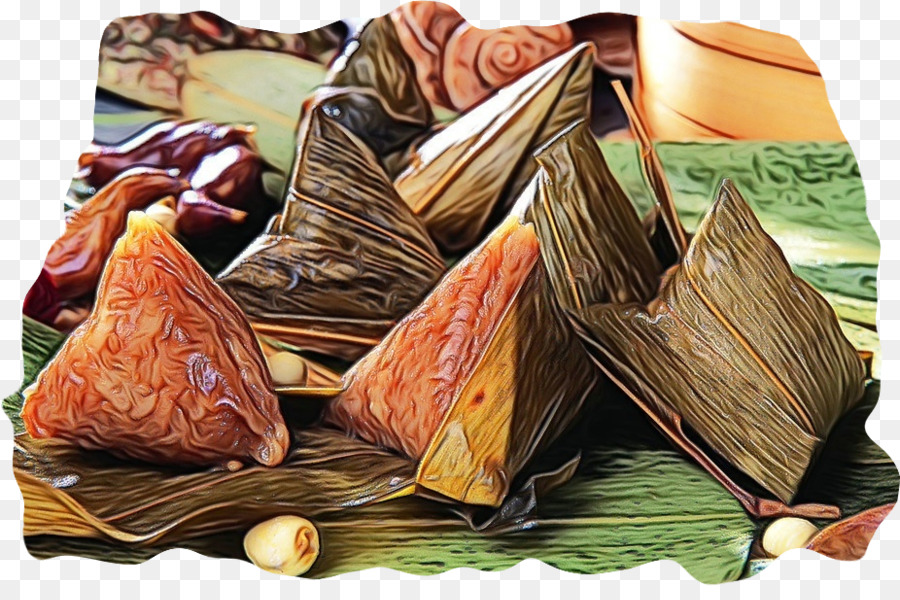 Zongzi，Piring PNG