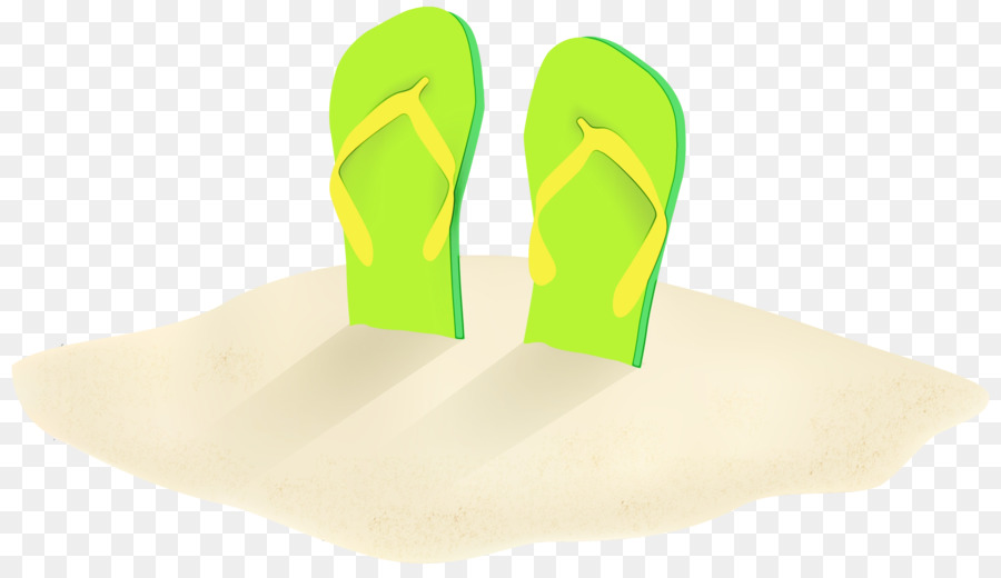 Sandal Jepit Hijau，Sandal Jepit PNG