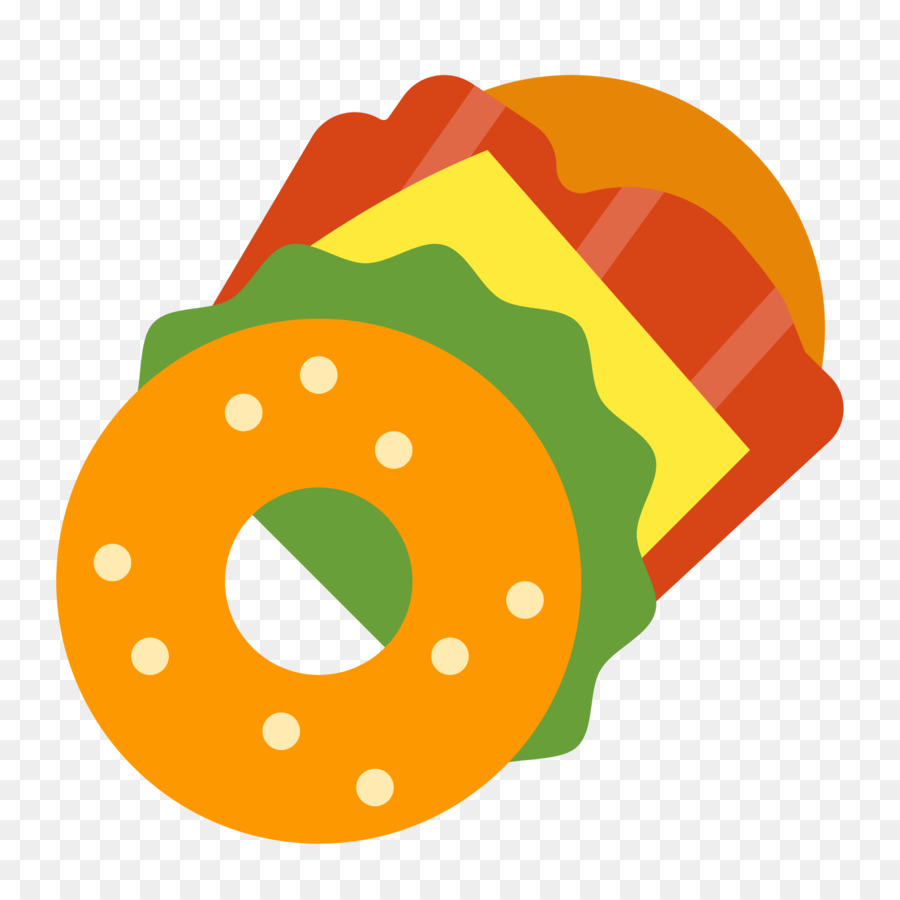 Ikon Komputer，Bagel PNG