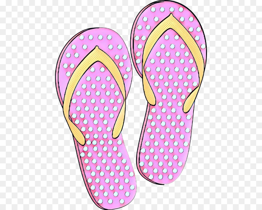 Sandal Jepit，Polkadot PNG