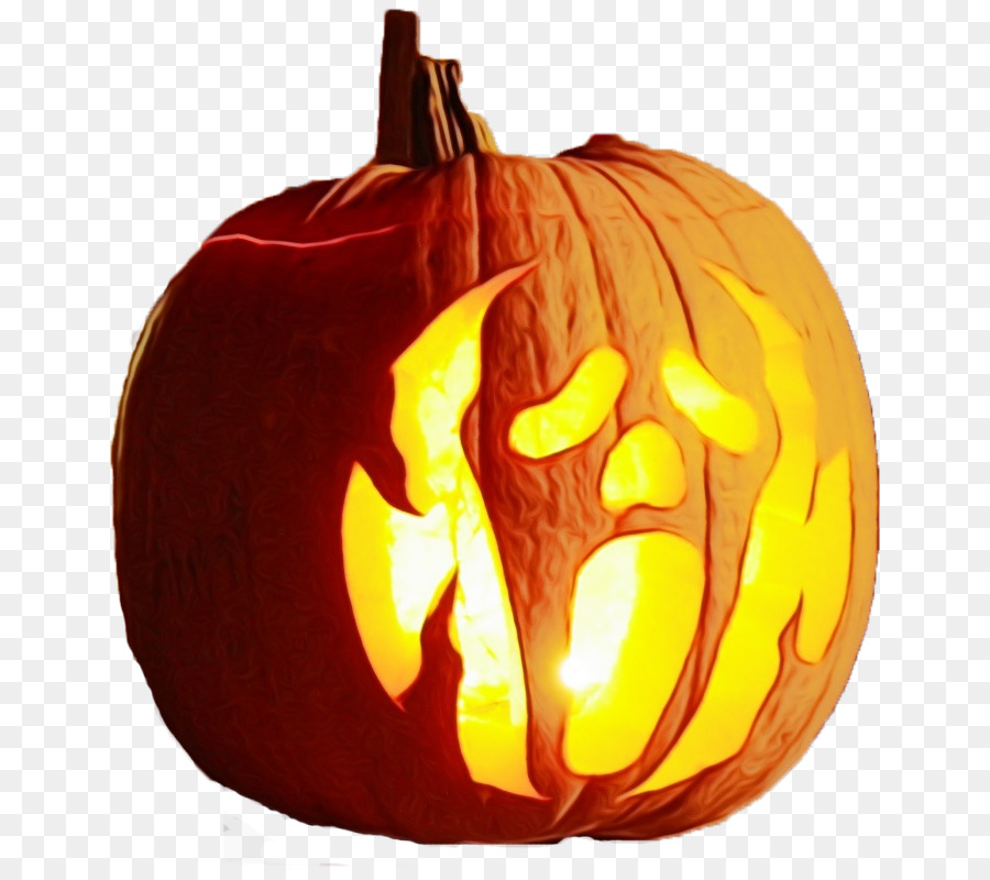 Labu Kuning，Jack O' Lantern PNG