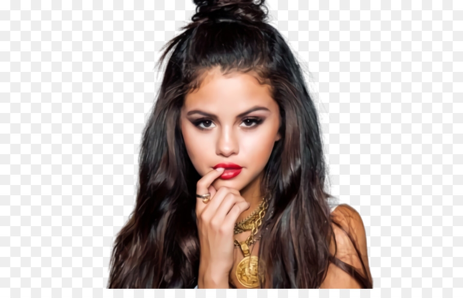 Selena Gomez，Gaya Rambut PNG