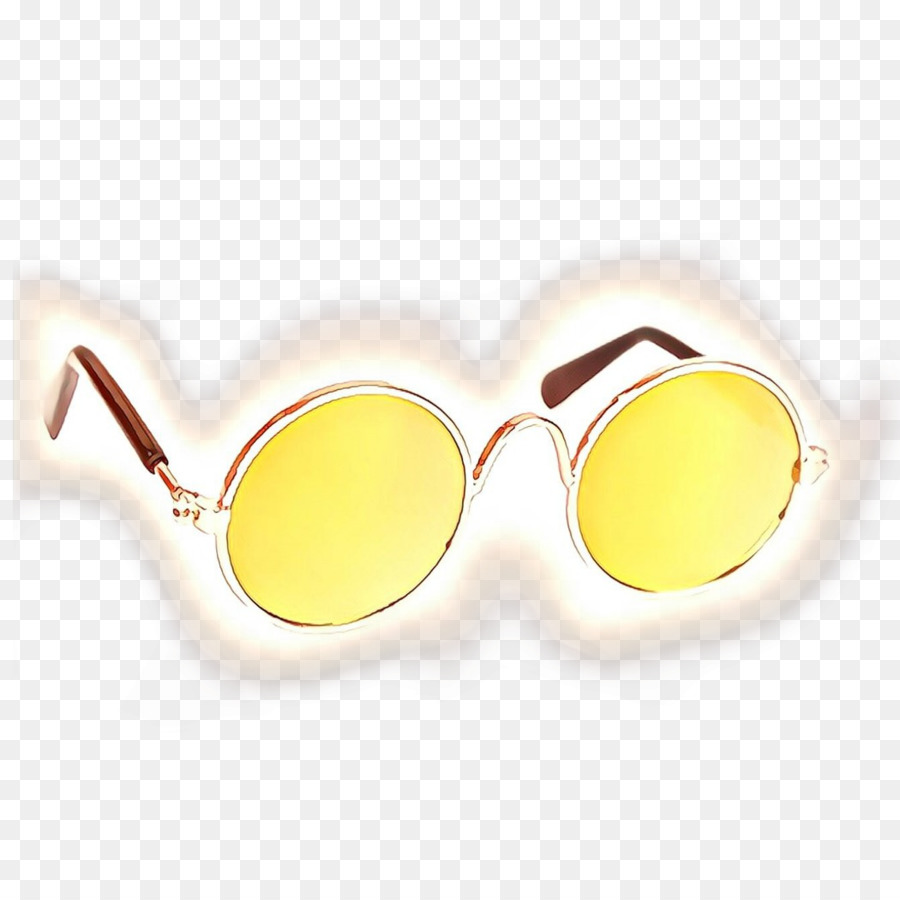 Kacamata，Kuning PNG