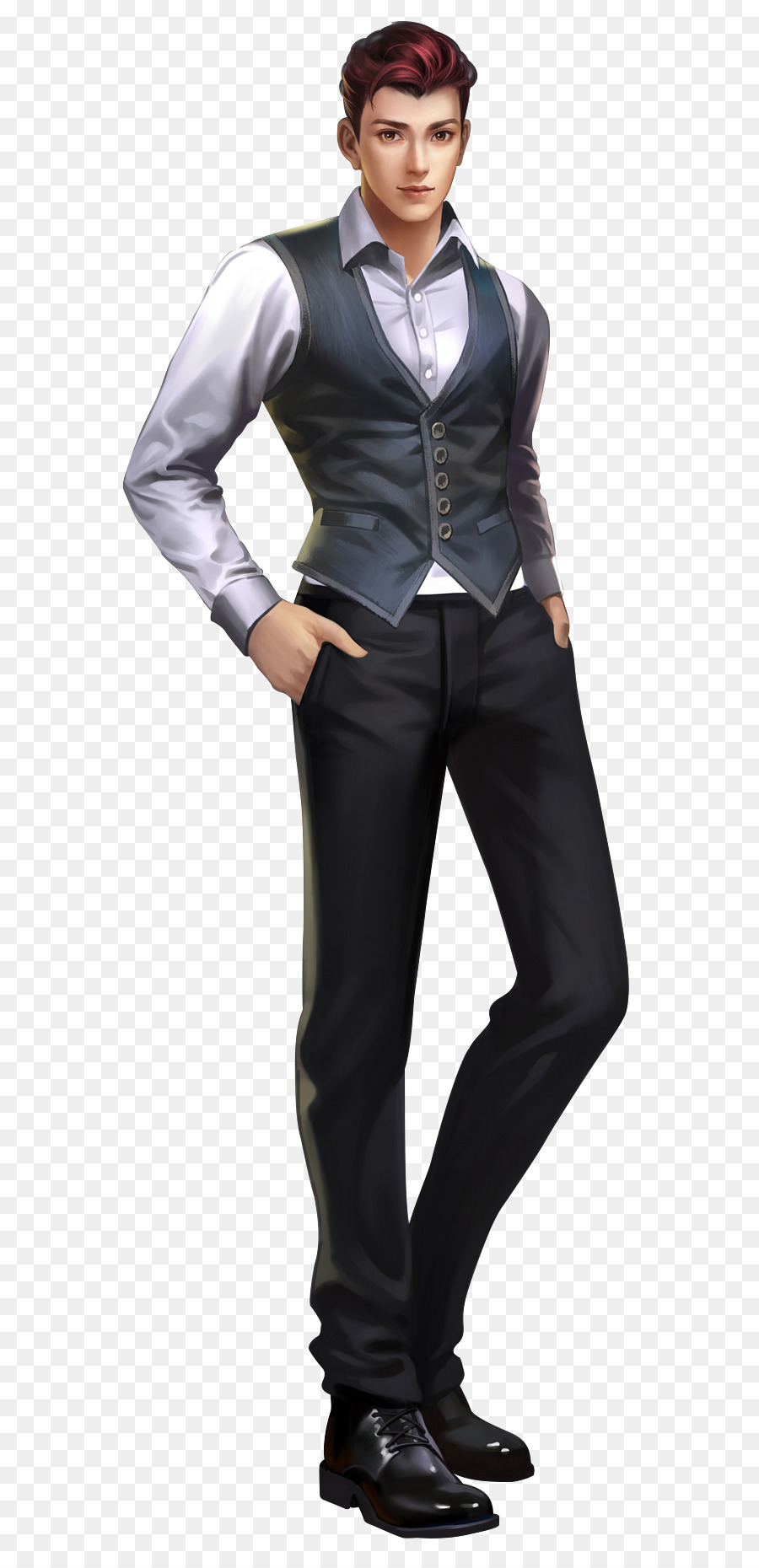 Gambar，Tuxedo Yang PNG