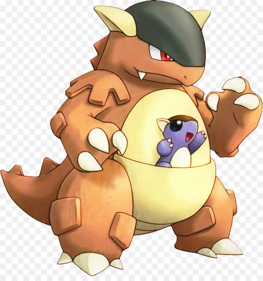 Kangaskhan，Pokemon PNG