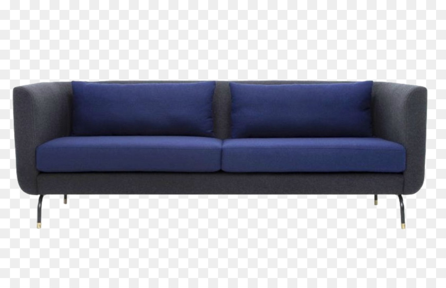 Sofa Biru，Sofa PNG