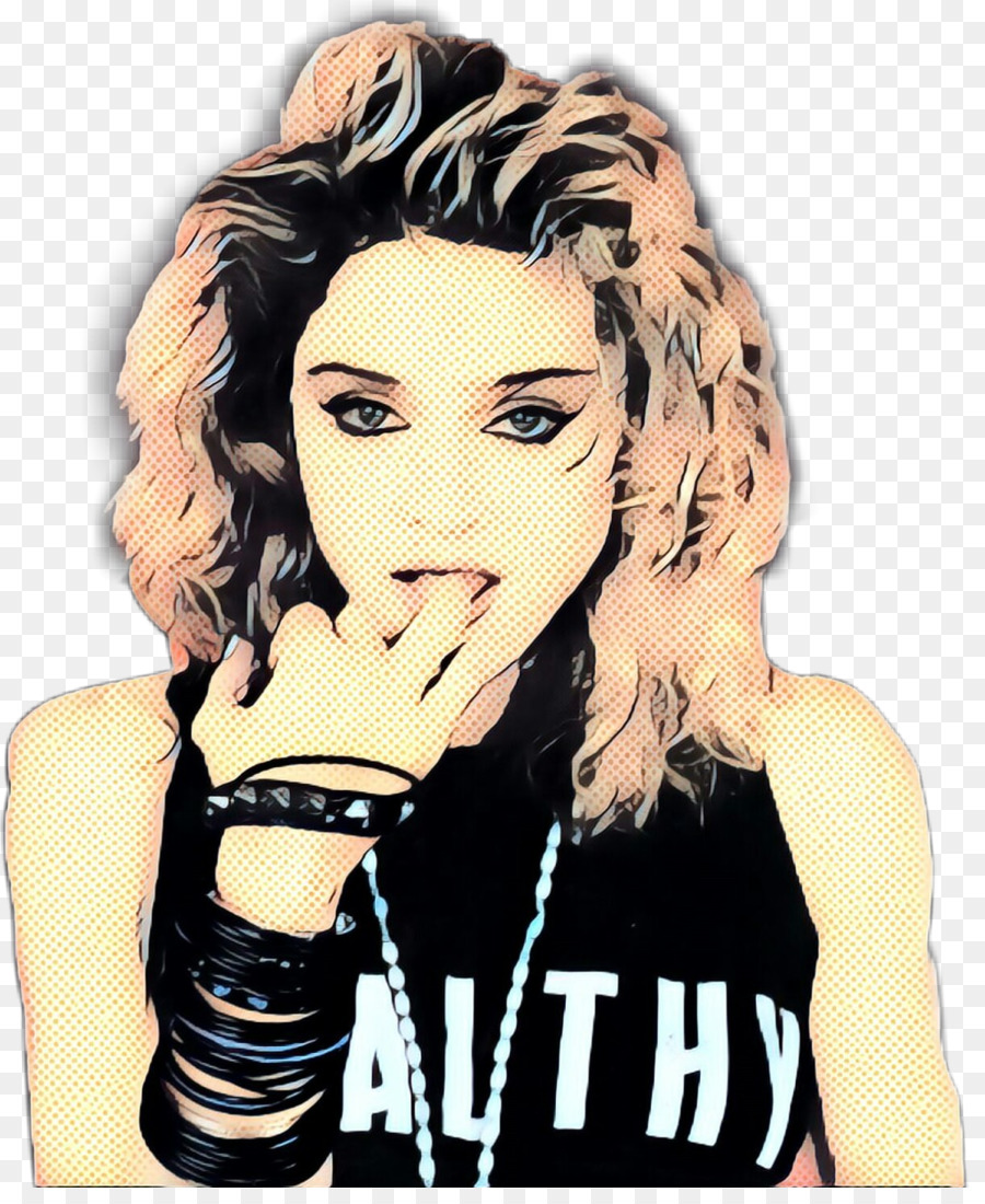 Madonna，Rambut Hitam PNG