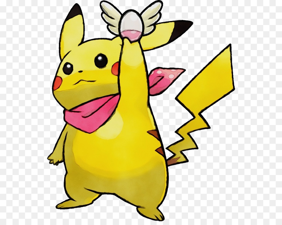 Pikachu，Kuning PNG