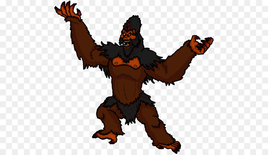 Kaki Besar，Sasquatch PNG