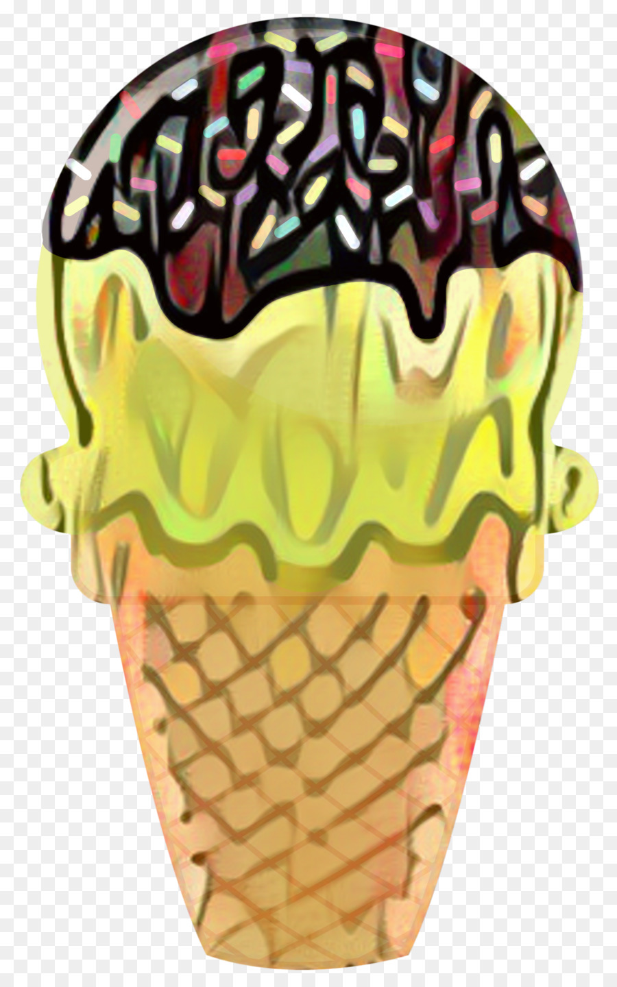 Es Krim，Kerucut Es Krim PNG