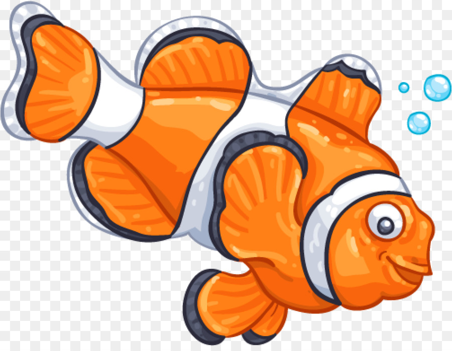 Clownfish，Ikan Giru Ocellaris PNG