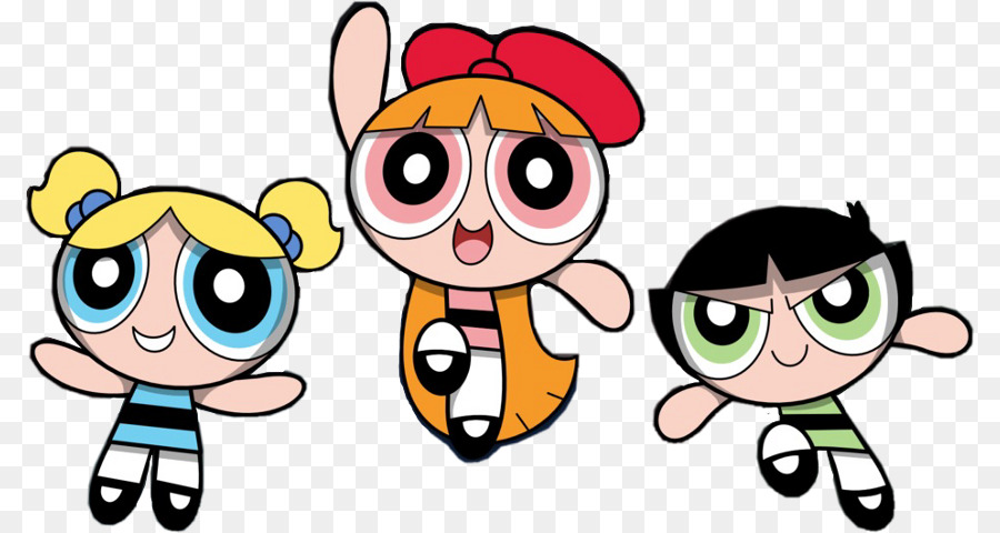 Gadis Powerpuff，Kartun PNG