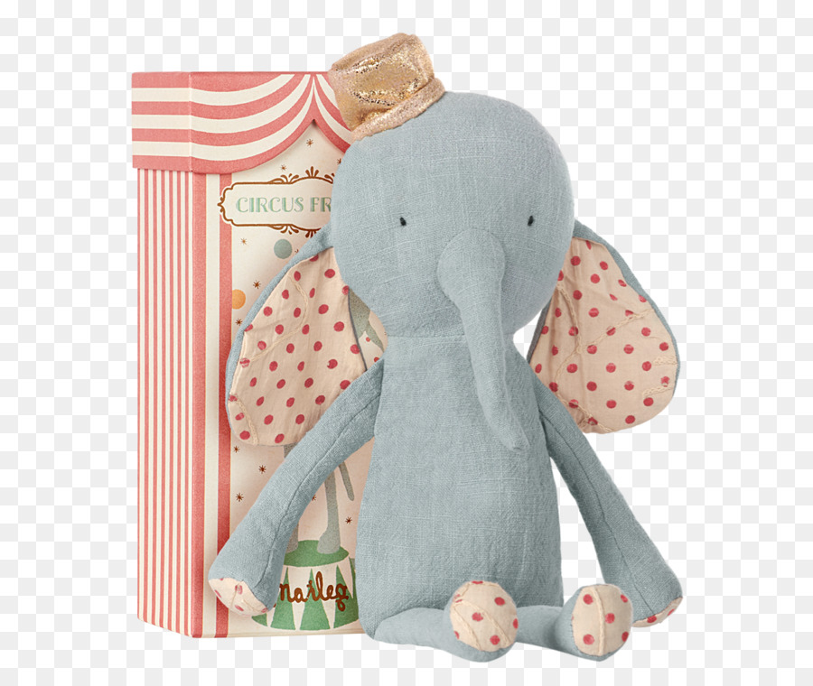 Circus Friends Elephant，Boneka Hewan Suka Diemong Mainan PNG