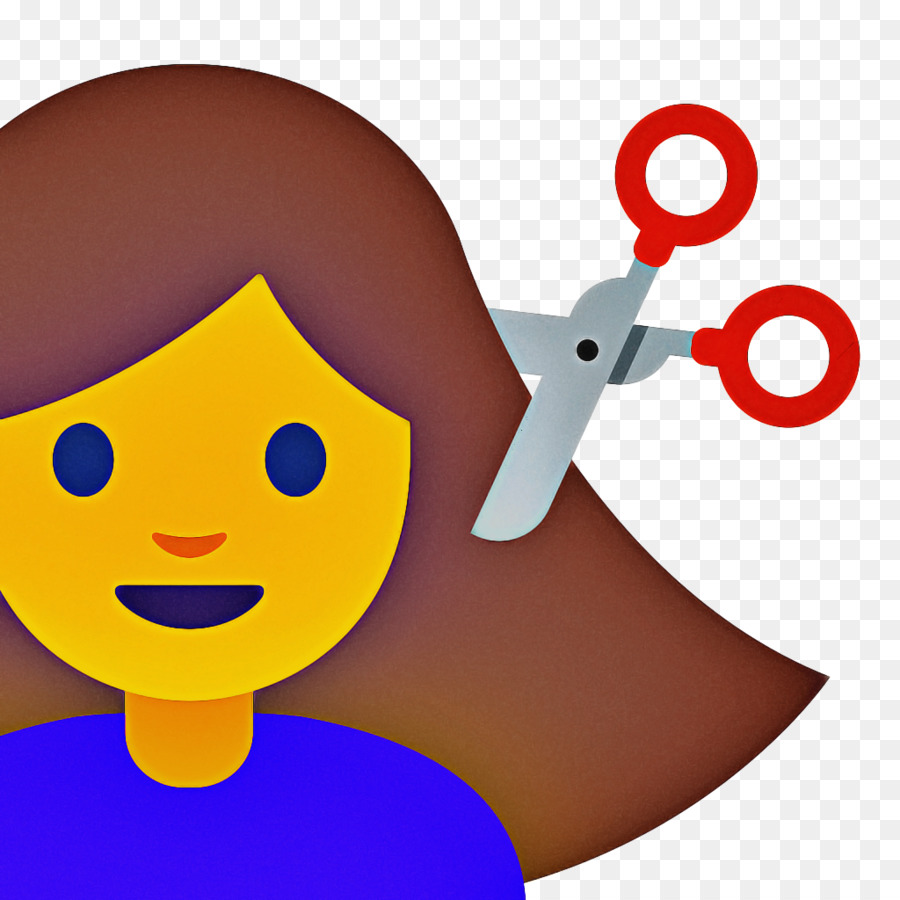 Emoji Potongan Rambut，Rambut PNG