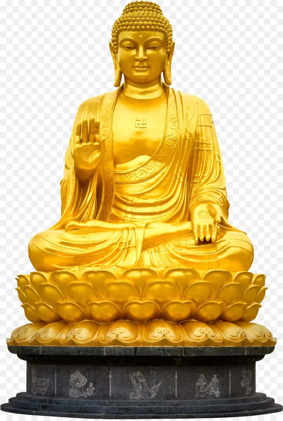 Golden Buddha，Buddha Gautama PNG