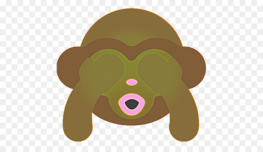 Emoji Monyet，Mata PNG