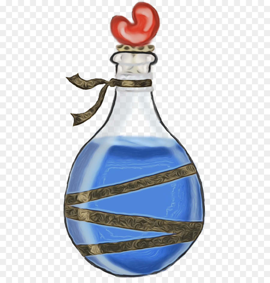 Botol Ramuan，Biru PNG