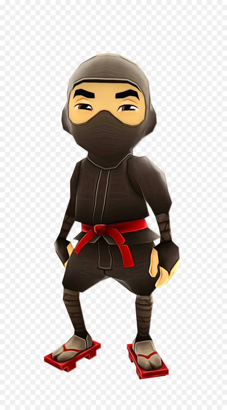 Ninja，Hitam PNG