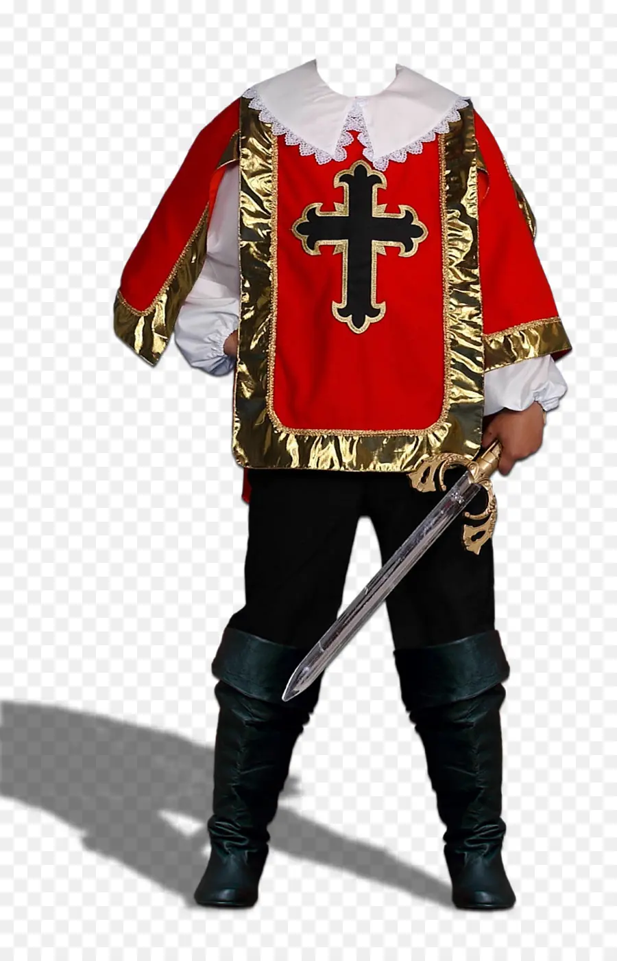 Kostum Musketeer，Pakaian PNG