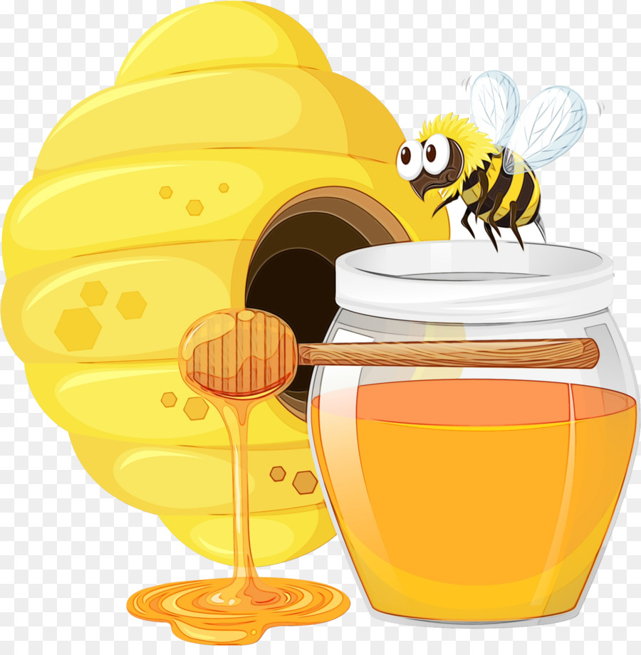  Lebah  Lebah Madu Kartun  Gambar Png