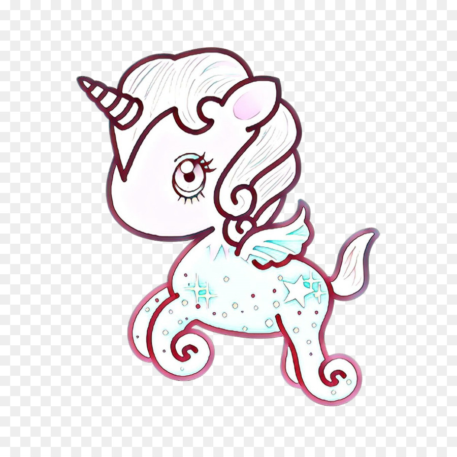 Unicorn Biru，Mitos PNG