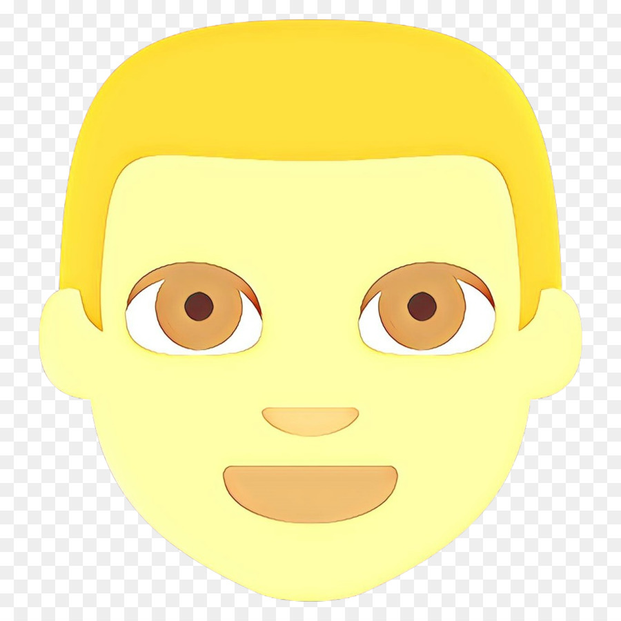 Wajah Emoji Kuning，Ekspresi PNG