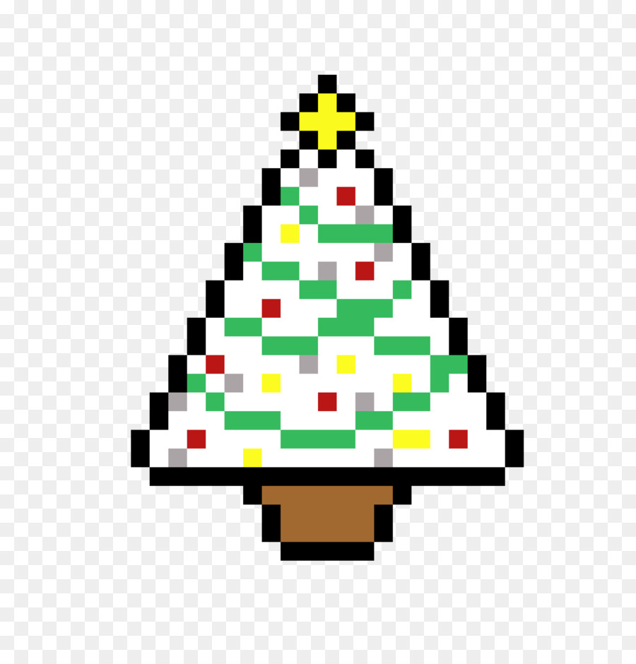 Pohon Natal，Pixel Seni PNG