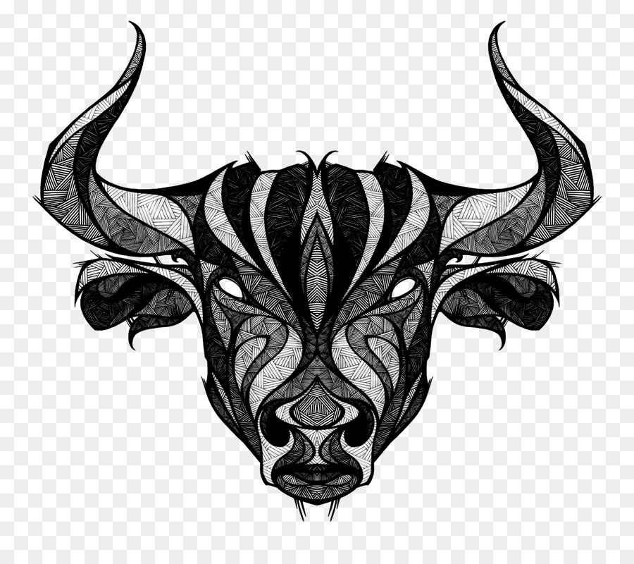 Tato Banteng Taurus Gambar Png