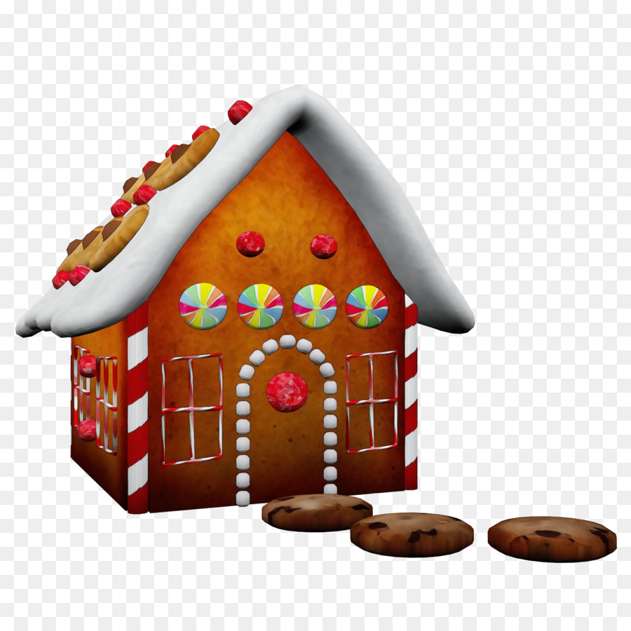 Gingerbread House，Gingerbread PNG