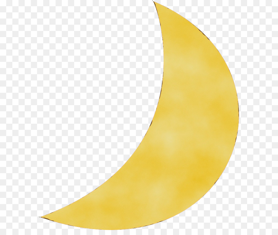 Kuning，Bulan Sabit PNG