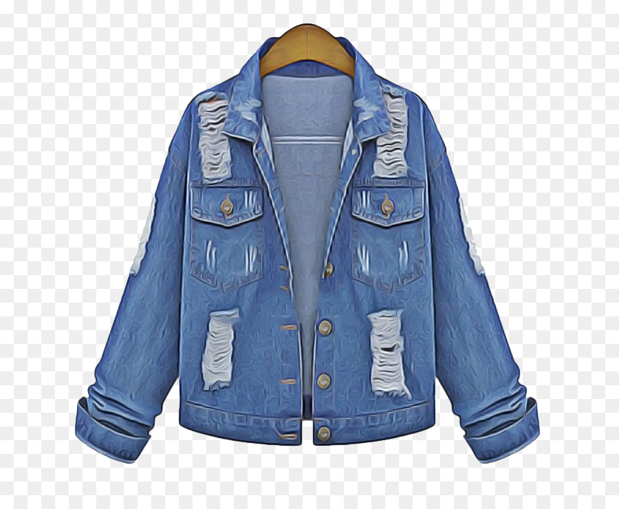 Jaket Denim，Mode PNG