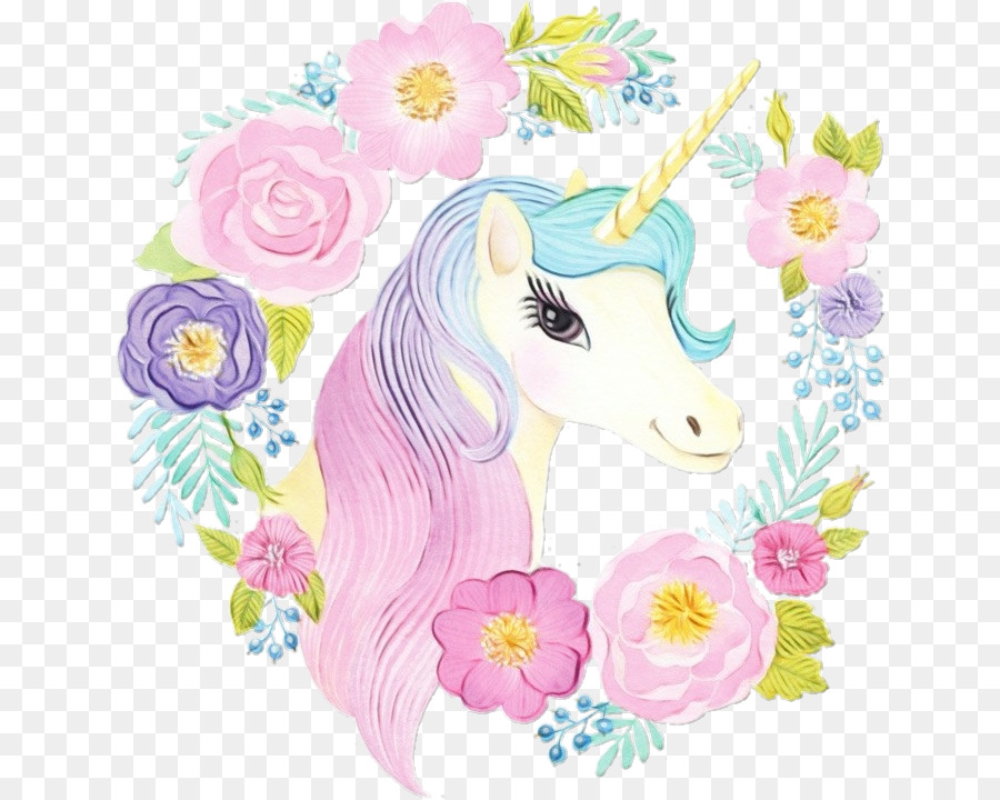 Unicorn，Bunga PNG