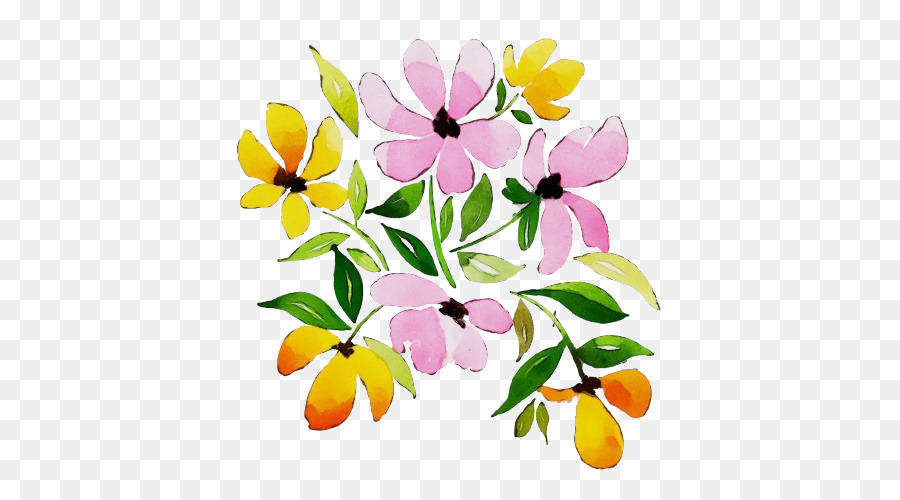 Desain Bunga，Bunga Potong PNG