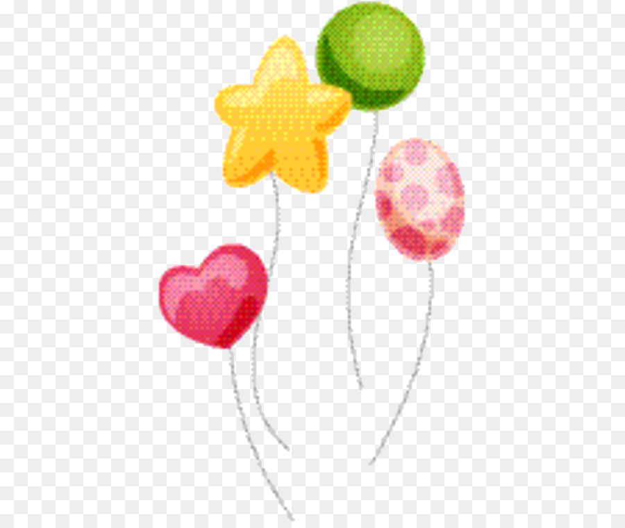 Balon，Pink M PNG