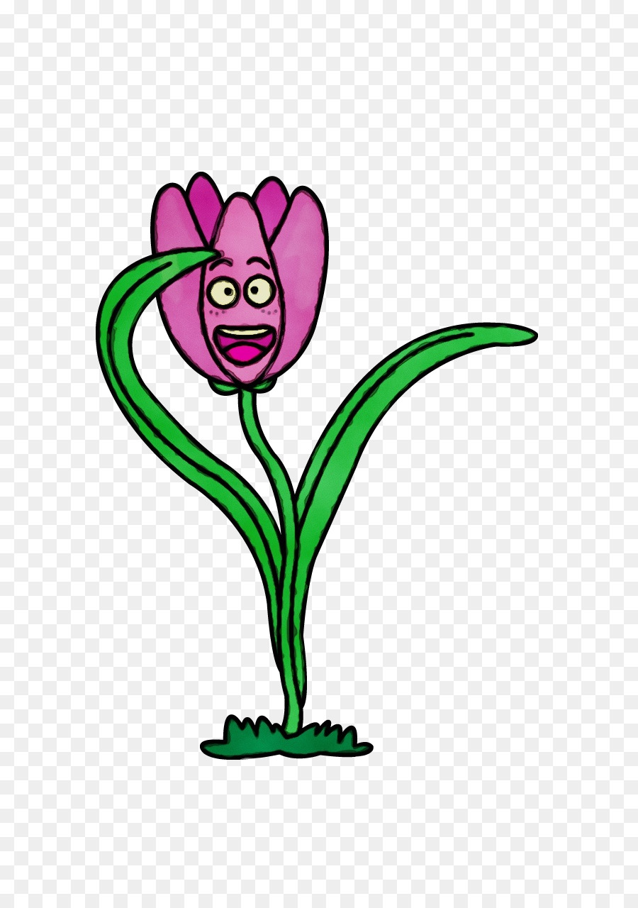 Kartun Gambar Tulip gambar png