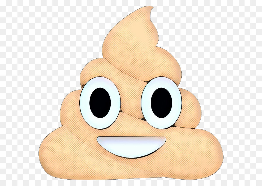 Emoji Kotoran，Tersenyum PNG