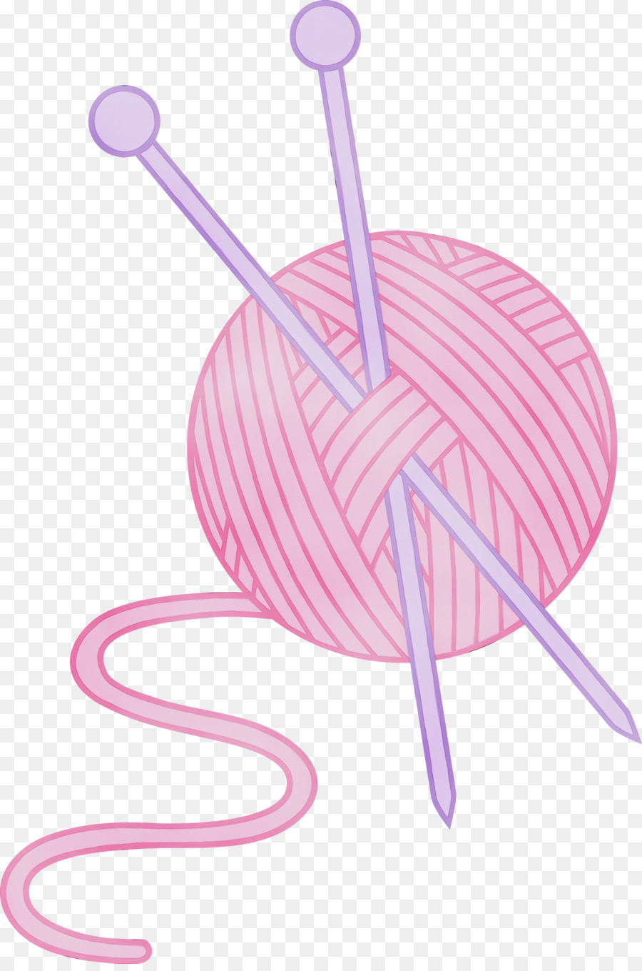 Pink M，Garis PNG