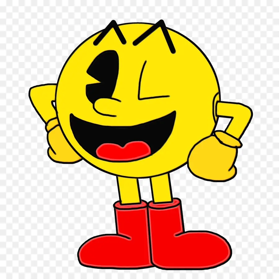 Pac Man，Kuning PNG