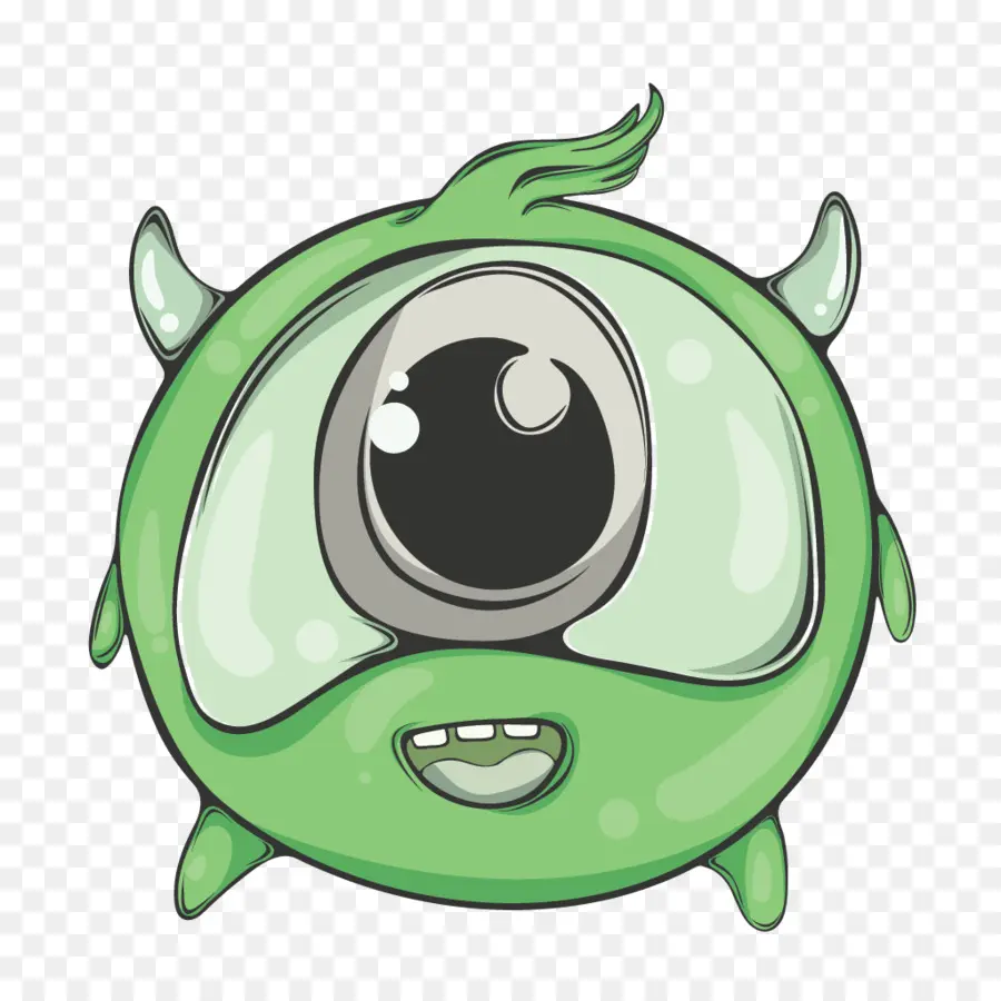 Monster Hijau，Kartun PNG