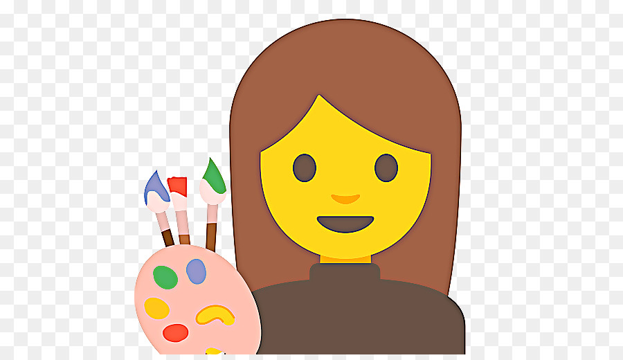 Emoji Artis，Lukisan PNG